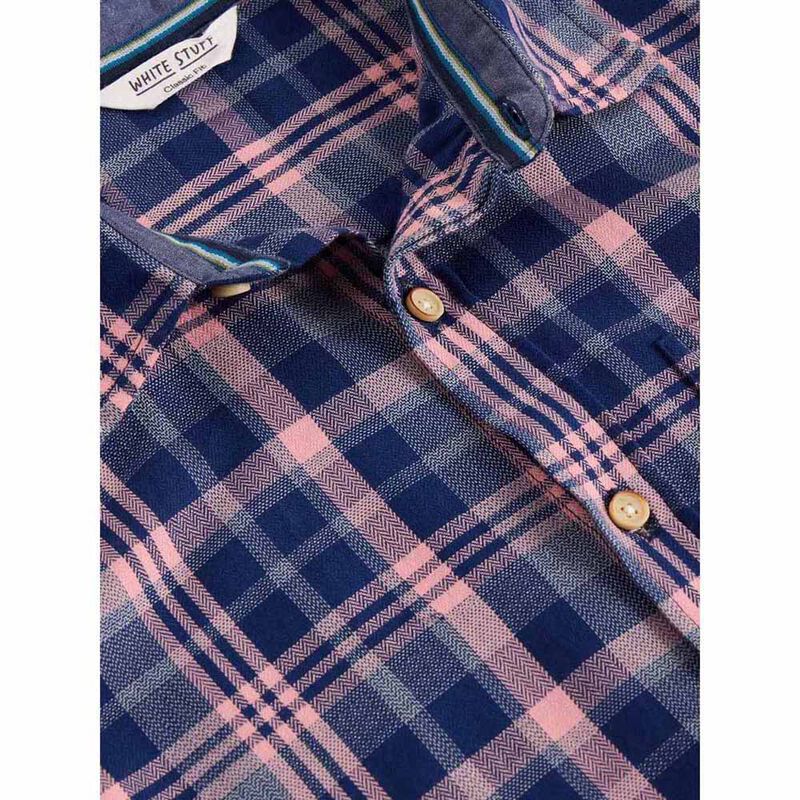 White Stuff Moxley Brushed Long Sleeve Check Shirt image number 2
